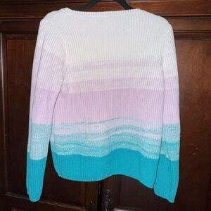 Talbots ombré sweater